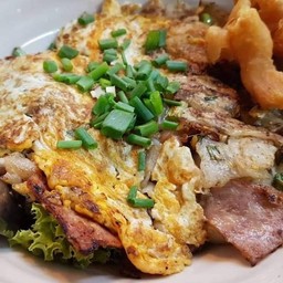 คั่วไก่ + แฮม ธรรมดา