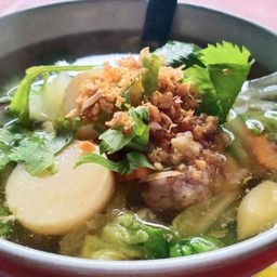 แกงจืดเต้าหู้หมูสับ