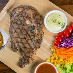 สเต็กเนื้อโคขุนริบอาย