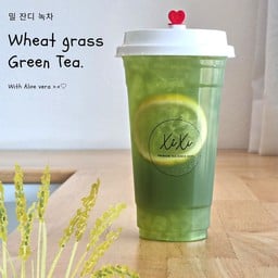 Wheat Grass Lemon  Tea