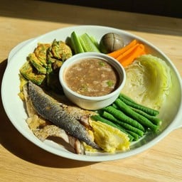 ชุดน้ำพริกกะปิปลาทู