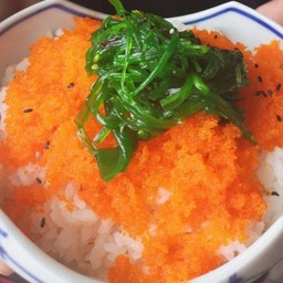 ข้าวหน้าไข่กุ้ง