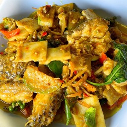 ปลาเก๋าผัดฉ่า