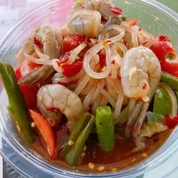 ตำข้าวเปียกกุ้งสด