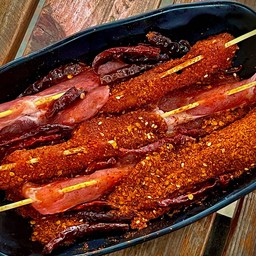 หมูห่มพริกหม่าล่า