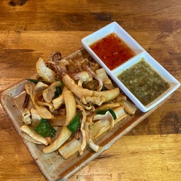 ปลาหมึกแดดเดียว