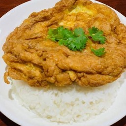 ข้าวไข่เจียว 2 ฟอง