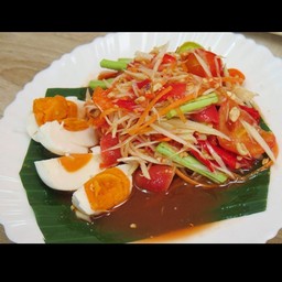 ตำไทยไข่เค็ม