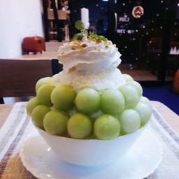 บิงซูแคนตาลูป - Bingsu Cantaloupe