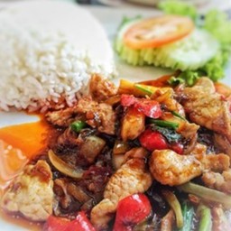 ข้าวพริกเผา