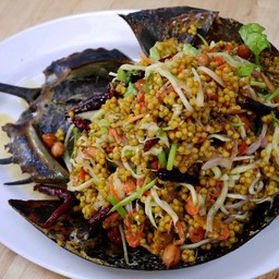 ยำไข่แมงดา