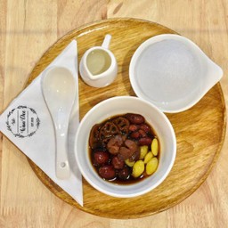 เต้าทึงเย็น (พุทธาจีน แปะก๊วย แห้วเชื่อม รากบัว ลูกเดือย ลูกชิด เฉาก๊วย)