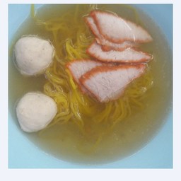 บะหมี่หมูแดง(ของเด็ก)