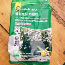 สาหร่ายน้ำมันมะกอกเกาหลี