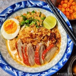 ตำรับยะวาชวาบางกอกก๋วยเตี๋ยวแกงยะวาสูตร 100ปี ก๋วยเตี๋ยวเรือฮาลาล ซาโมซา บาเยีย อาหารฮาลาล อิสลาม มุ