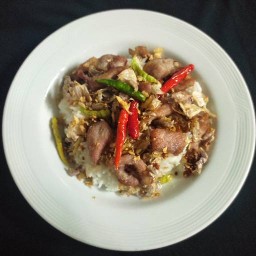 ครัวรถไฟ ข้าวไข่ขยี้