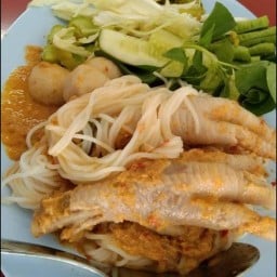 ขนมจีนเจ๊อี๊ดเเปดหลอด/ส้มตำ/อาหารตามสั่ง ขนมจีนเจ๊อี๊ดเเปดหลอด สาขาที่1