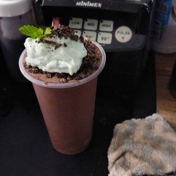 Dark Choc.Mint frappe
