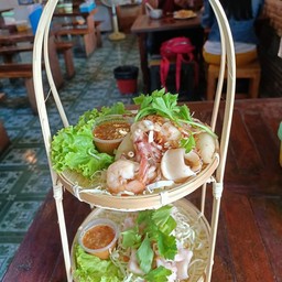 เนื้อปลาลวกจิ้ม