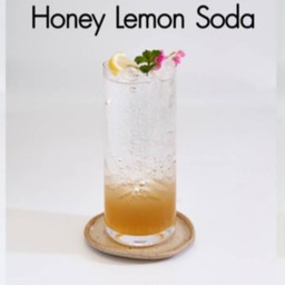 Iced Honey Lemon With Soda