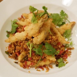 วีแกนออรินจิคั่วพริกขี้หนูสวน