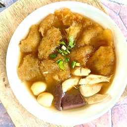 กระเพาะปลาน้ำแดง พิเศษ (ไม่หน่อไม้)