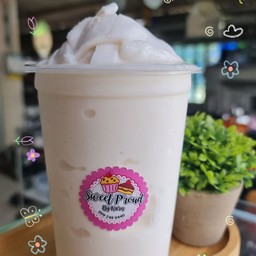 มะพร้าวปั่นนมสด