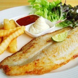 สเต็ก ปลาดอรี่ย่าง