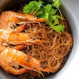กุ้งอบวุ้นเส้น