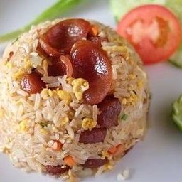 ข้าวผัดกุนเชียง(กลาง)
