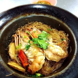 กุ้งก้ามกรามอบวุ้นเส้น(2ตัว)