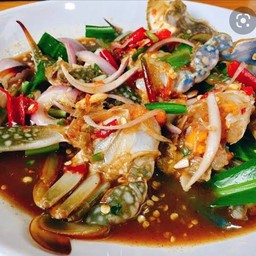 ยำปูม้าปลาร้า