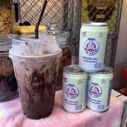 นมหมีโกโก้เย็น