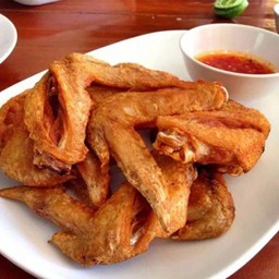 ปีกไก่ทอดเกลือ
