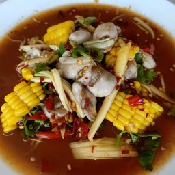 ยำปลาหมึก