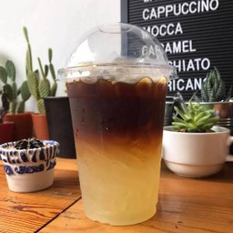 กาแฟสดน้ำผึ้งมะนาว