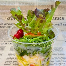 คอร์นสลัดสาหร่ายไข่กุ้ง