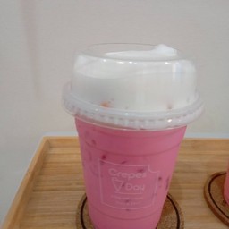 นมชมพูฟองนมเย็น