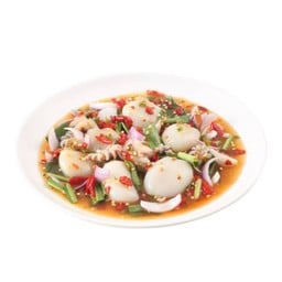 ยำปลาหมึกกระดอง