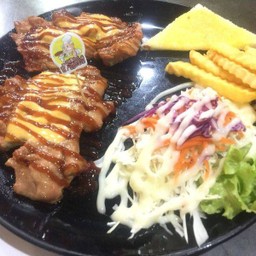 สเต็กหมู สไปซี่