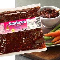 น้ำพริกแม่เล็กสุบิน น้ำพริกแมงดา 500 กรัม