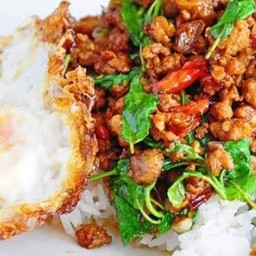 ผัดกะเพราน้องกะพี ไม่มีสารขา