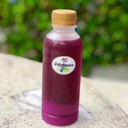 น้ำอัญชันมะนาวขวด