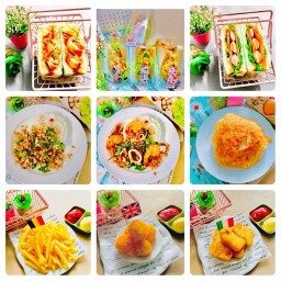 เฟรนฟราย นักเก็ต& แซนวิชโบราณ ตามสั่ง พัฒนาการ 24