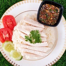 (ชุด คุ้มค่า ๓) ข้าวมันไก่ 2 กล่อง แป๊ปซี่ 1 ขวด