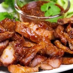 แพนด้าย่างจนแจ้ง ไส้อ่อนย่าง สันคอหมูย่าง ข้าวหน้าไก่ อาหารตามสั่ง 🐼🥩🍴