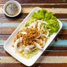 ปลาหมึกลวกจิ้ม