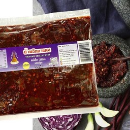 น้ำพริกแม่เล็กสุบิน น้ำพริกตาแดง 500 กรัม