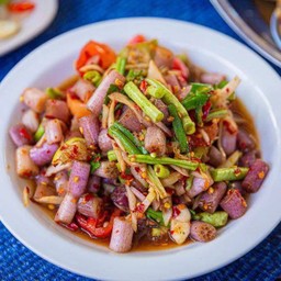 ตำซั่วสายบัวไก่ย่าง