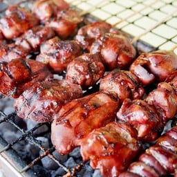 หมูปิ้งเตาถ่าน & หมูย่างบักหนวด